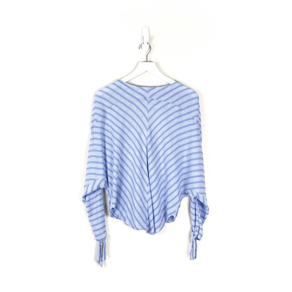 Striped Dolman Sleeve Top | Cream